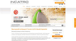 Desktop Screenshot of incatro.de