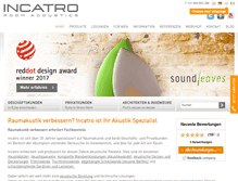 Tablet Screenshot of incatro.de